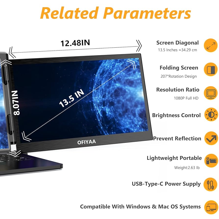 P2 ポータブルモニター Amazon.co.jp: OFIYAA P2 デュアルポータブルモニターノート
